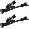 imageMytee Products 1 x 12 Retractable Ratchet Straps for ETrack  Auto Retract Tie Down Straps with 500 lbs WLL  Self Ratcheting Strap for Boat Jet Ski ATVs Bikes 4 Pack2  Pack