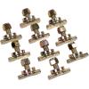 imageMytee Products 10 Pack L Track Double Lug Threaded Stud Fitting  Heavy Duty LTrack Bolt Down Anchor Points WLL 1833 lbs  L Track Rail Tie Down Anchor for Enclosed Trailers Cargo Vans10  Pack