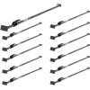 imageMytee Products 100 Pack Heavy Duty Adjustable Load Lock Bar for Semi Trailers Truck Box  8975quot1045quot Long Steel Ratcheting Cargo Bar TieDown Holder for Enclosed Truck ampamp Vans with 2quot  4quot Pads12  Pack