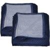 imageMytee Products 12 Pack 72quot x 80quot 85 lbdz Weight Heavy Duty Moving Blankets  Blue Woven Polyester Furniture Moving Pads for Protection in Moving or Storage2  Pack