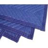 imageMytee Products 12 Pack 80quot x 72quot Moving Blankets 60 lbdz Weight  Blue NonWoven Polyester Furniture Moving Pads for Protection in Moving or Storage2  Pack