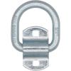 imageMytee Products 12quot BoltOn D Ring Heavy Duty Tie Down Anchor wMounting Brackets 12000 LBS Breaking Strength  White Blue Zinc  Cargo Tie Down Anchors for Flatbed Trucks Trailers 8 Pack1  Pack