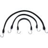 imageMytee Products 15quot Natural Rubber Tarp Bungee Straps Crimped Hooks  50 Pack50  Pack