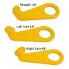 imageMytee Products 2 Left ampamp 2 Right 45 Degree G80 SEA Shipping Container Lifting Hook Shipping Cargo Storage Moving2  Pack