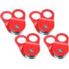 imageMytee Products 2 Pack 10 Ton Winch Snatch Block for Recovery  22000 lbs Off Roading Snatch Block Pulley for Synthetic Rope Towing Hauling  Offroad Recovery Accessory for Truck ATV SUV UTV4  Pack