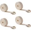 imageMytee Products 2 Pack 2quot x 17 Piano Moving Strap with Roller Buckle Made from Cotton Webbing4  Pack