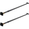 imageMytee Products 2 Pack 40quot70quot Ratcheting Cargo Bar for Pickup Truck Bed with 60quotx24quot Storage Net  Adjustable Load Lock Bars  Truck Bed Cargo Stabilizer Bar for Semi Trailers SUV ampamp Bed Divider2  Pack