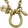 imageMytee Products 2 Pack 516 x 3 G70 VChain Bridle w 8quot Medium J Hooks T Hook ampamp JHook wGrab Hooks 3 Legs 4700 lbs WLL3 ft legs w 8 J Hook 2Pack