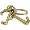 imageMytee Products 2 Pack RTJ Cluster Hook Heavy Duty Wrecker Hauler Tow Towing Truck Chain Pair R T J2  Pack