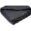 imageMytee Products 2 Pack Small Black Sound Dampening Blanket with Grommets  48quot x 48quot  Moving Blanket with Sound Absorption  CottonPolyester Woven Machine Washable1  Pack