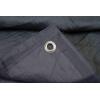 imageMytee Products 2 Pack Small Black Sound Dampening Blanket with Grommets  48quot x 48quot  Moving Blanket with Sound Absorption  CottonPolyester Woven Machine Washable2  Pack