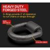 imageMytee Products 20 Pack 34quot Heavy Duty WeldOn Forged D Ring 26500Lbs12  Pack