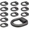 imageMytee Products 20 Pack 34quot Heavy Duty WeldOn Forged D Ring 26500Lbs12  Pack
