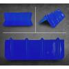 imageMytee Products 20 Pack Blue Corner Protector V Shaped Edge Guard 8quot x 8quot x 24quot InchesBlue