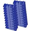 imageMytee Products 20 Pack Blue Corner Protector V Shaped Edge Guard 8quot x 8quot x 24quot InchesBlue