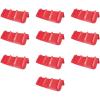 imageMytee Products 20 Pack Blue Corner Protector V Shaped Edge Guard 8quot x 8quot x 24quot InchesRed