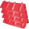 imageMytee Products 20 Pack Blue Corner Protector V Shaped Edge Guard 8quot x 8quot x 24quot InchesRed