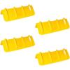 imageMytee Products 20 Pack Blue Corner Protector V Shaped Edge Guard 8quot x 8quot x 24quot InchesYellow