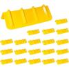 imageMytee Products 20 Pack Red Flatbed Edge Protectors  8quot x 8quot x 36quot  V Shaped Winch Ratchet Straps Plastic Corner Protector for Flatbed Cargo LoadYellow