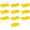 imageMytee Products 20 Pack Red Flatbed Edge Protectors  8quot x 8quot x 36quot  V Shaped Winch Ratchet Straps Plastic Corner Protector for Flatbed Cargo LoadYellow