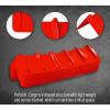 imageMytee Products 20 Pack Red Flatbed Edge Protectors  8quot x 8quot x 36quot  V Shaped Winch Ratchet Straps Plastic Corner Protector for Flatbed Cargo LoadRed