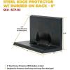 imageMytee Products 20 Pack Steel Edge Protector wRubber Coating on Back  6quot10  Pack