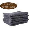 imageMytee Products 24 Pack 72quot x 80quot Textile Moving Blankets  Textile Skin Furniture Moving PadsFiller Pads for Protection in Moving ampamp Storage6  Pack
