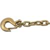 imageMytee Products 38quot x 36quot Grade 70 Trailer Safety Chains wForged Hook ampamp Safety Clip8  Pack