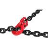 imageMytee Products 38quot x6 2 Pc G80 Front Axle Chain ampamp 1 Pc Peerless Ratchet Binder Kit wOmega Link  7100 LBS WLL Tie Down Kit for Towing Wrecker Recovery Tow Truck  Towing Equipment38 x 8 Chain with Omega Link