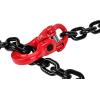 imageMytee Products 38quot x6 2 Pc G80 Front Axle Chain ampamp 1 Pc Peerless Ratchet Binder Kit wOmega Link  7100 LBS WLL Tie Down Kit for Towing Wrecker Recovery Tow Truck  Towing Equipment38 x 8 Chain with Omega Link