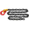 imageMytee Products 38quot x6 2 Pc G80 Front Axle Chain ampamp 1 Pc Peerless Ratchet Binder Kit wOmega Link  7100 LBS WLL Tie Down Kit for Towing Wrecker Recovery Tow Truck  Towing Equipment38 x 6 Chain with Omega Link