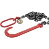 imageMytee Products 38quot x6 G80 15quot Long Shank J Hook Tow Chain Recovery wEye Cradle Grab Hook  7100 LBS WLL  Rollback Towing Chain for Car Wrecker Recovery Flatbed Trailers Truck  Towing Equipment