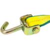 imageMytee Products 4 Pack 2quot x10 Lasso Ratchet Strap with J Finger Hook Wheel Net Auto Tow Towing Car Hauler Tie Down8  Pack