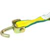 imageMytee Products 4 Pack 2quot x10 Lasso Ratchet Strap with J Finger Hook Wheel Net Auto Tow Towing Car Hauler Tie Down8  Pack