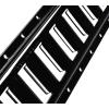 imageMytee Products 4 Pack 5 Ft Horizontal E Track TieDown Rail  Made in USA  Black Powder Coated BoltOn Tie Down Rail for Cargo on Pickups Trucks Trailers VansBlack