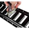 imageMytee Products 4 Pack 5 Ft Horizontal E Track TieDown Rail  Made in USA  Black Powder Coated BoltOn Tie Down Rail for Cargo on Pickups Trucks Trailers VansBlack