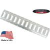 imageMytee Products 4 Pack 5 Ft Horizontal E Track TieDown Rail  Made in USA  Black Powder Coated BoltOn Tie Down Rail for Cargo on Pickups Trucks Trailers VansGalvanized Silver