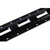 imageMytee Products 4 Pack 5 Vertical ETrack TieDown Rail  Made in USA  Black Powder Coated Steel BoltOn Tie Down Rail for Cargo on Pickups Trucks Trailers VansBlack