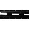 imageMytee Products 4 Pack 5 Vertical ETrack TieDown Rail  Made in USA  Black Powder Coated Steel BoltOn Tie Down Rail for Cargo on Pickups Trucks Trailers VansBlack