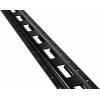 imageMytee Products 4 Pack 5 Vertical ETrack TieDown Rail  Made in USA  Black Powder Coated Steel BoltOn Tie Down Rail for Cargo on Pickups Trucks Trailers VansBlack