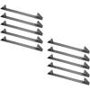imageMytee Products 4 Pack Coil RackChock 33quot Long 10 Gauge Steel Flatbed Trailer Steel CoilsHeavy Duty  36 Inch