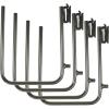 imageMytee Products 4 Pack ETrack Square Bracket TieDown Accessories w E Track Spring Fitting 9 Inch Wide Square Bracket Hanger Use for Hanger Support Beams Trailer Truck PickupLarge Square Bracket