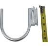 imageMytee Products 4 Pack ETrack Square Bracket TieDown Accessories w E Track Spring Fitting 9 Inch Wide Square Bracket Hanger Use for Hanger Support Beams Trailer Truck PickupSmall J Hook
