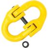imageMytee Products 4 Pack Grade 80 38quot Safety Chain Connector Hammer Lock Link  7100 lbs WLL Forged Alloy Steel Tow Hitch Coupling Link for Trucks Powder Coated Trailer Safety Chain Extention8  Pack