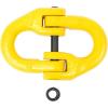 imageMytee Products 4 Pack Grade 80 38quot Safety Chain Connector Hammer Lock Link  7100 lbs WLL Forged Alloy Steel Tow Hitch Coupling Link for Trucks Powder Coated Trailer Safety Chain Extention2  Pack