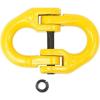 imageMytee Products 4 Pack Grade 80 38quot Safety Chain Connector Hammer Lock Link  7100 lbs WLL Forged Alloy Steel Tow Hitch Coupling Link for Trucks Powder Coated Trailer Safety Chain Extention4  Pack