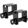 imageMytee Products 4 Pack Sliding Winch LL Double L Track Flatbed Trailer Truck WinchesBlack