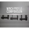 imageMytee Products 4 Pack Sliding Winch LL Double L Track Flatbed Trailer Truck WinchesBlack