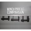imageMytee Products 4 Pack Sliding Winch LL Double L Track Flatbed Trailer Truck WinchesBlack