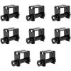 imageMytee Products 4 Pack Sliding Winch LL Double L Track Flatbed Trailer Truck WinchesBlack